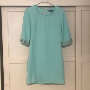Lulu’s blue mid length dress